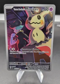 Pokemon TCG Team Rocket’s Mimikyu Ascended Heroes 238/217 Illustration Rare NM - Image 1