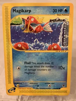 The Pokemon Company Magikarp 118/165 Expedition Base Set Regular Common 30 HP - Image 1