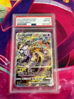 Mewtwo Vstar GG44/GG70 Crown Zenith English PSA Graded 10 Pokemon TCG - Image 1