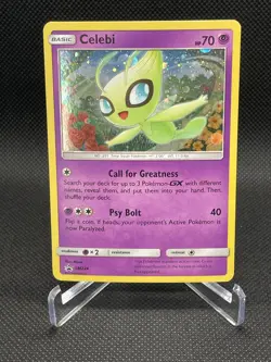 Celebi Pokemon TCG SM224 Sm Holo-NM - Image 1