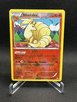 Pokemon TCG Ninetales 21/160 XY - Primal Clash Reverse Holo-LP - Image 1