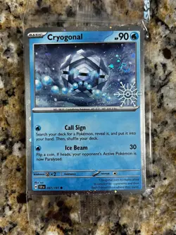 Cryogonal (Holiday Calendar) • 047/191 • Cosmos • Pokemon • SSP • Sealed - Image 1