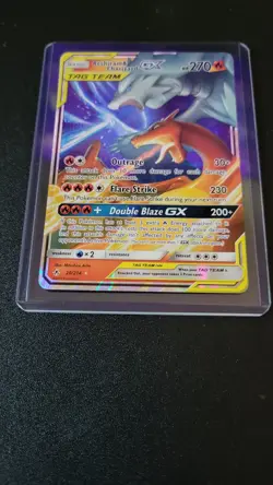 Pokemon Reshiram & Charizard GX Ultra Rare Holo 20/214 Sm-Unbroken Bonds 270 HP - Image 2