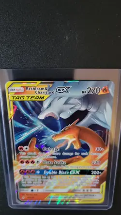 Pokemon Reshiram & Charizard GX Ultra Rare Holo 20/214 Sm-Unbroken Bonds 270 HP - Image 3