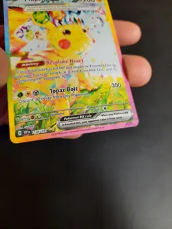 Pokemon Pikachu Ex Surging Sparks Special Illustration Rare Holo 238/191 200 HP - Image 5