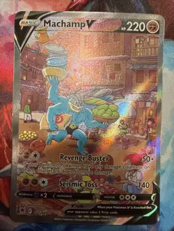 Pokemon TCG Machamp V (Astral Radiance) 172/189 Ultra Rare - Image 1