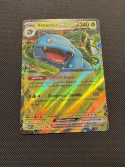 Pokemon TCG Venusaur ex 003/165 SV: Scarlet & Violet 151 Double Rare Near Mint - Image 2