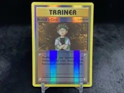 BROCK'S GRIT TRAINER REVERSE HOLO 74/108 POKEMON TCG: XY - EVOLUTIONS NM - Image 1