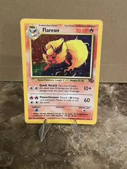 Pokemon Flareon 3/64 Holo Jungle - Image 2