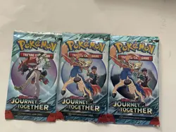 3 Pokemon Journey Together Booster Pack - Image 1