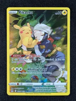 2022 Pokemon PIKACHU #TG05/TG30 Lost Origin Trainer Gallery Ultra Rare ENG (B) - Image 1