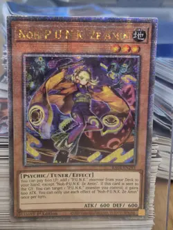 Near Mint Yugioh Noh-P.U.N.K. Ze Amin RA04-EN293 Quarter Century Secret Rare - Image 1