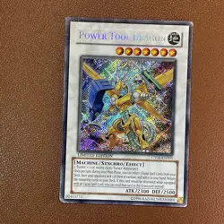 Yu-Gi-Oh! TCG Power Tool Dragon CT06-EN001 Secret Rare Limited Edition - Image 1