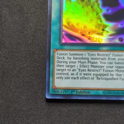 Yu-Gi-Oh! TCG Relinquished Fusion Spell LDS1-EN049 1st Edition Holo - Image 5