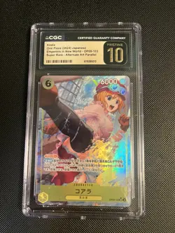 One Piece CGC Pristine 10 Koala OP09-103 Super Rare Alternate Art Japanese - Image 1
