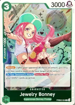 Jewelry Bonney PRB02-004 (R) | One Piece TCG: The Best Vol. 2 English - Foil NM - Image 1