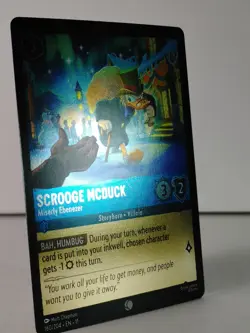Scrooge McDuck - Miserly Ebenezer - Foil - Winterspell #160 - LORCANA -T - Image 2