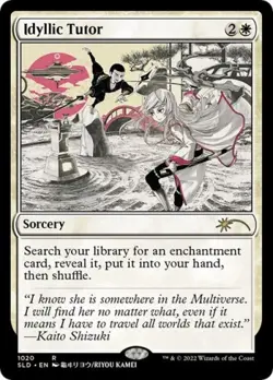 Idyllic Tutor -Foil Near Mint MTG Secret Lair - Image 1