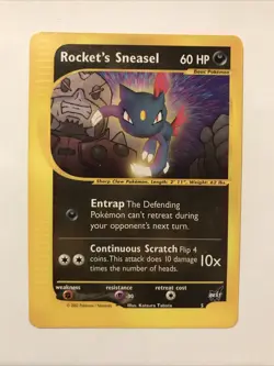 Pokemon TCG Best of Promos Rocket’s Sneasel # 5 Promo Card - Image 1