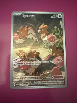 Spearow 151/132 Full Art NM/M Mega Evolution Pokemon Card - Image 1