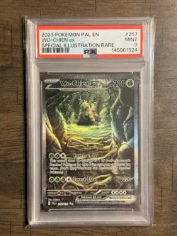 Pokemon Wo-Chien EX Scarlet & Violet Paldea Evolved Holo Card 257/193 PSA 9 - Image 1