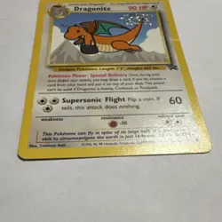Pokemon Dragonite 05/53 Kids WB Movie Promo Regular Stage 2 90 HP 1999 Card - Image 4