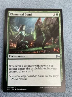MTG - Elemental Bond - Magic Origins - LP MAGIC CARD - Image 1
