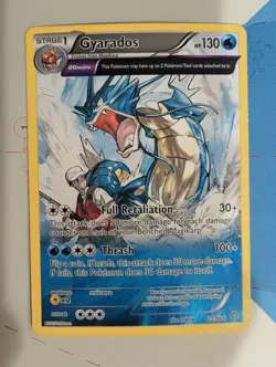 Gyarados 21/98 Holofoil Pokemon Card XY Ancient Origins Full Art Holo 2015 - Image 1