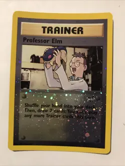 Professor Elm #3 Best of Game 3/9 Promo - Reverse Holo Card - Image 1