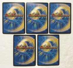 Lot of 5 Japanese Duel Masters Trading Card Game VR Card Set - Image 2
