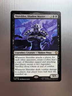 Shredder, Shadow Master - 20 - MTG: Teenage Mutant Ninja Turtles - Rare -Regular - Image 1