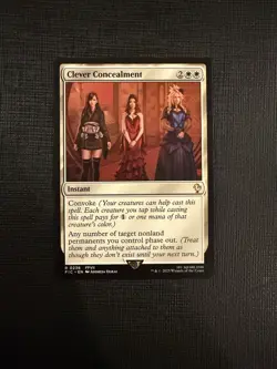 MTG Clever Concealment [FINAL FANTASY Commander] Near Mint Magic - Image 1