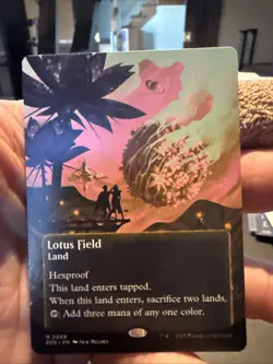 Lotus Field (0068) (Borderless) Edge of Eternities: Stellar Sights Regular 68 NM - Image 1