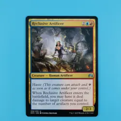 Magic The Gathering (MTG): Origins #216 Reclusive Artificer Uncommon Unplayed - Image 1