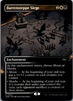 Barrensteppe Siege (Borderless) R Tarkir: Dragonstorm 384 MP - Image 1