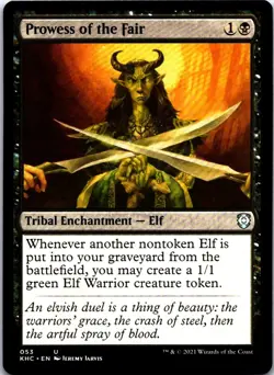 Prowess of the Fair U Commander: Kaldheim 53 MP - Image 1