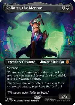 MTG TMNT - Splinter, the Mentor NM - Image 1