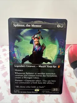 Splinter, the Mentor (0003) (Borderless) Commander: Teenage Mutant Ninja Turtles - Image 1