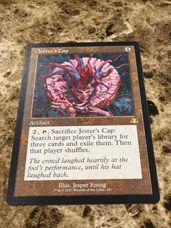 JESTER'S CAP Magic the Gathering MTG Dominaria Remastered Retro - Image 1