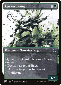 1x Cankerbloom - Foil Showcase NM Eng MTG - Phyrexia: All Will Be One - Image 1