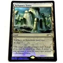 Reliquary Tower FOIL Bring a Friend Promo 001/001 MTG - Magic The Gathering - Image 1