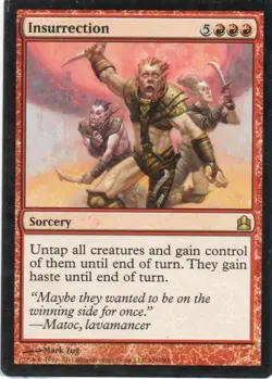 MTG: Commander: Insurrection: Lightly Played Condition - Image 1