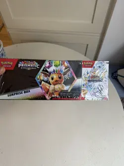 Sam’s Club Pokemon Prismatic Evolutions Surprise Box & Booster Bundle SEALED - Image 4