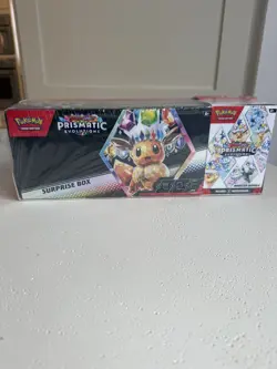Sam’s Club Pokemon Prismatic Evolutions Surprise Box & Booster Bundle SEALED - Image 5