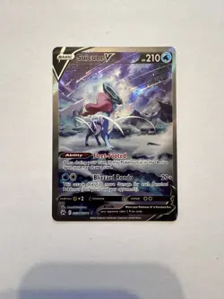 Pokemon Suicune V Ultra Rare GG38/GG70 Crown Zenith Galarian Gallery Holo 2023 - Image 2