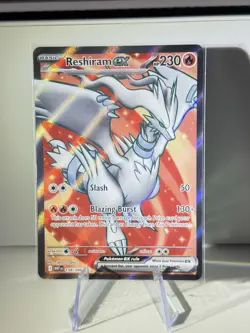 Reshiram EX 158/086 Full Art Holo Pokemon SV: White Flare English Near Mint - Image 1