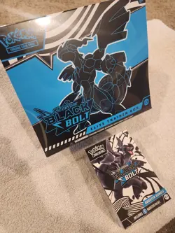 Pokemon Package Scarlet & Violet Black Bolt & ETB & Booster Bundle Set 2 Sealed - Image 2
