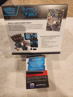 Pokemon Package Scarlet & Violet Black Bolt & ETB & Booster Bundle Set 2 Sealed - Image 3