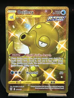 Pokemon TCG Octillery 178/163 Battle Styles Secret Rare NM - Image 1