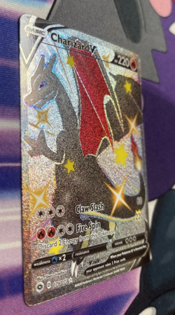 Pokemon Shiny Charizard V 079/073 Champions Path Secret Rare Full Art NM 🔥🔥🔥 - Image 3